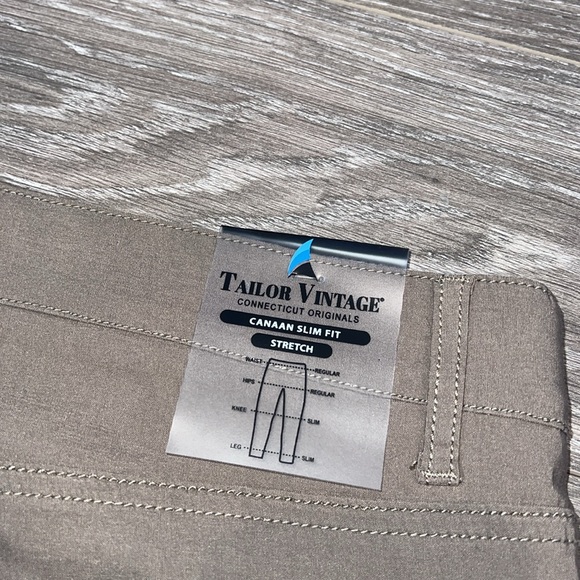 Tailor Vintage performance tech pant. Size 34x32. NWT - Picture 7 of 7